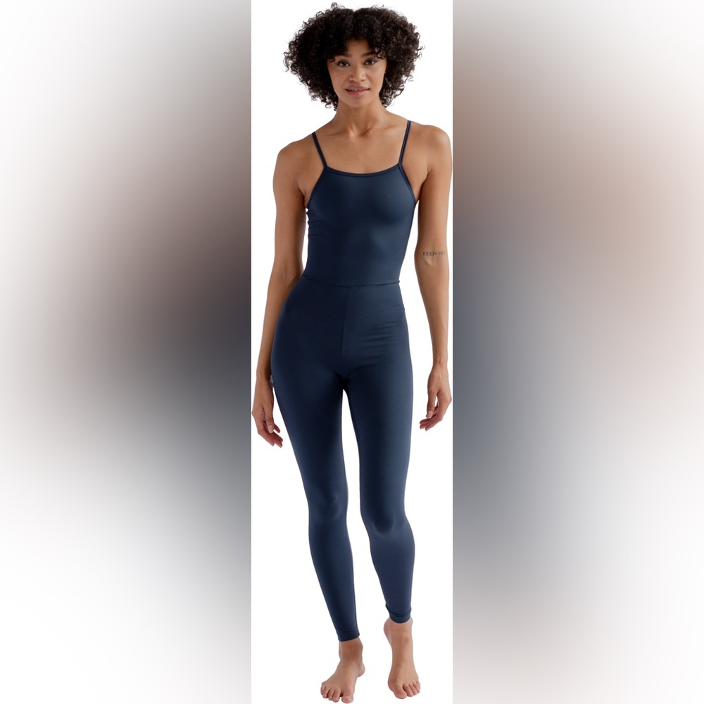 Girlfriend Collective Midnight Blue Jumpsuit